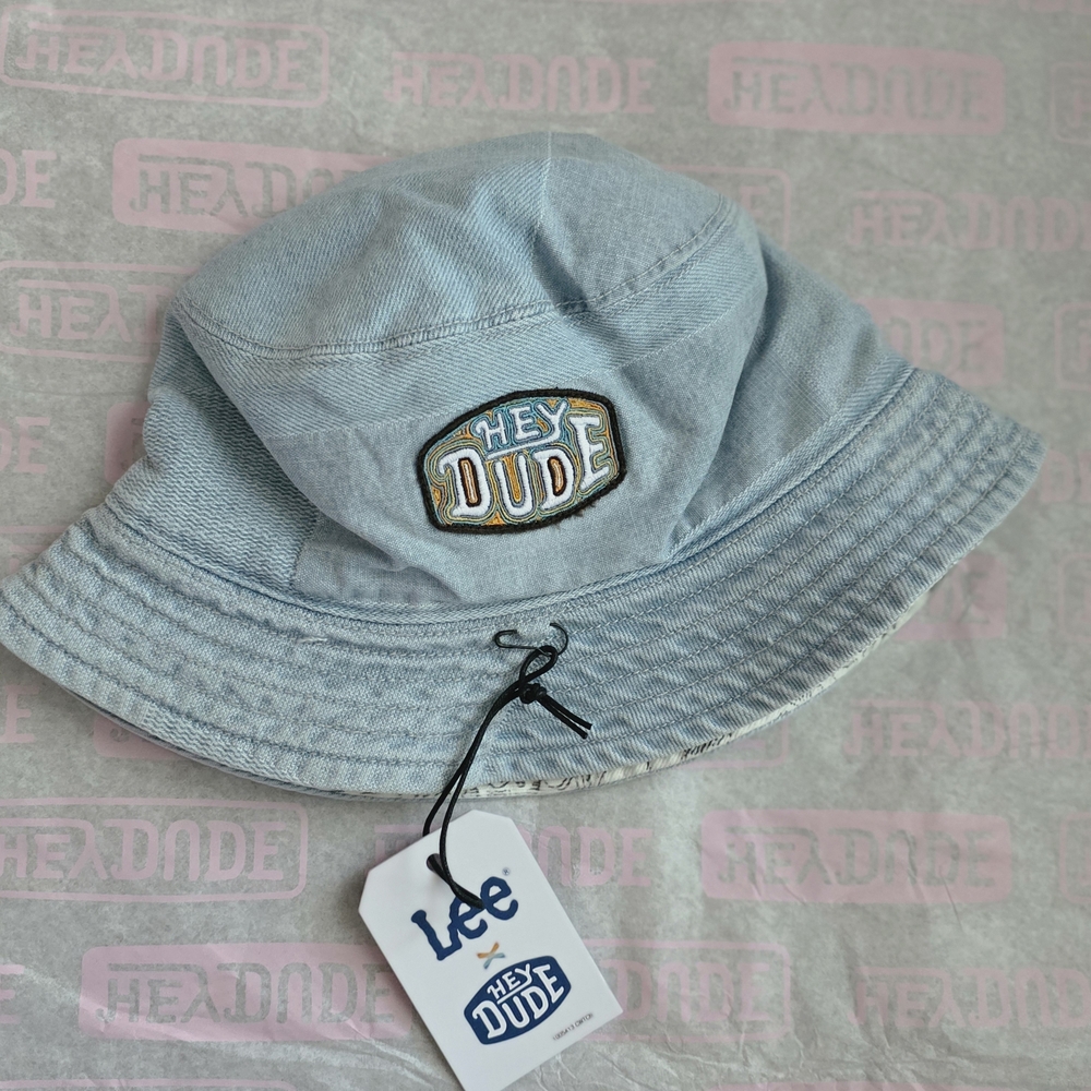 Hey Dude Light Blue Kids Bucket Hat